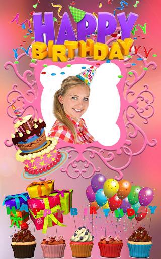 Birthday Photo Frames & Editor - Image screenshot of android app