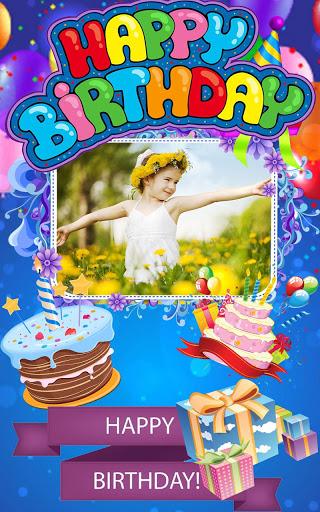 Birthday Photo Frames & Editor - Image screenshot of android app