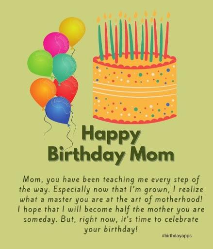 Happy Birthday To My Mother - عکس برنامه موبایلی اندروید