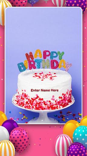 Name On Birthday Cake - Image screenshot of android app