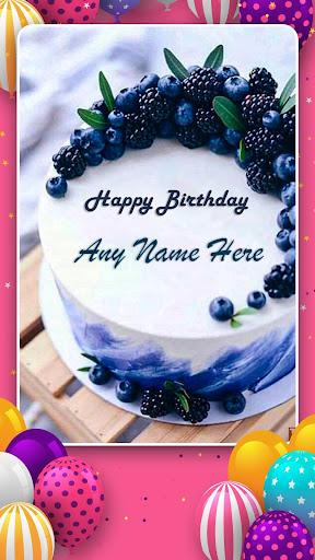 Name On Birthday Cake - Image screenshot of android app