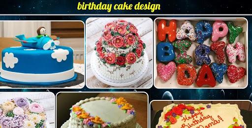 birthday cake design - Image screenshot of android app