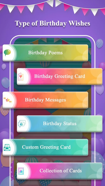 Happy Birthday Wishes - Image screenshot of android app
