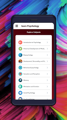 Study Psychology for free : OFFLINE - عکس برنامه موبایلی اندروید