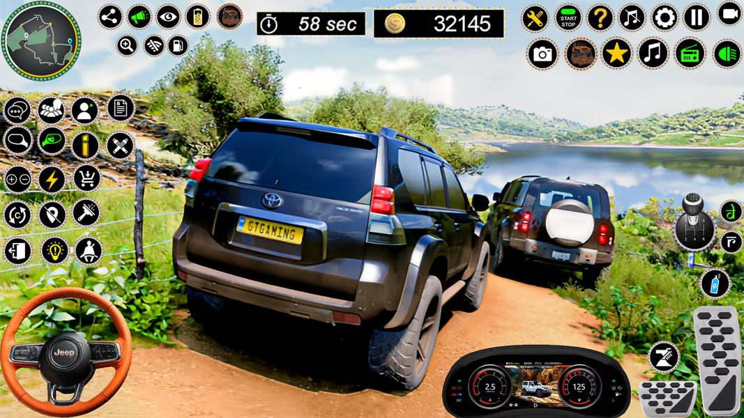 Hill Jeep Driving Game ۲۰۲۵ - عکس بازی موبایلی اندروید