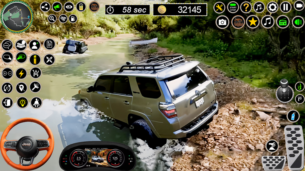 Hill Jeep Driving Game ۲۰۲۵ - عکس بازی موبایلی اندروید