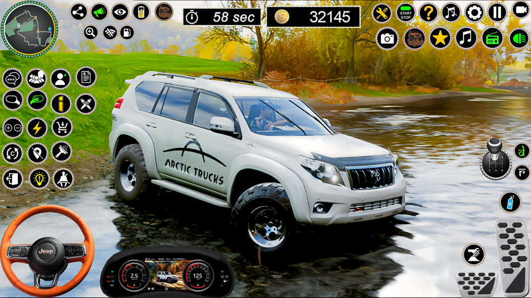 Hill Jeep Driving Game ۲۰۲۵ - عکس بازی موبایلی اندروید