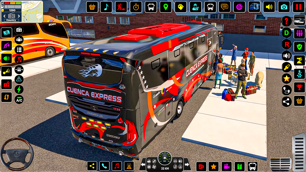 Real Bus Simulator: Bus Game - Gameplay image of android game
