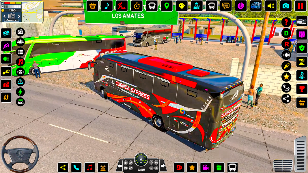Real Bus Simulator: Bus Game - Gameplay image of android game