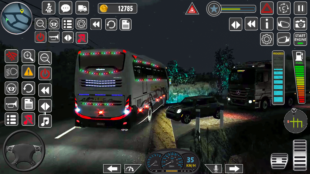Bus Driver Game City Coach Bus - Gameplay image of android game
