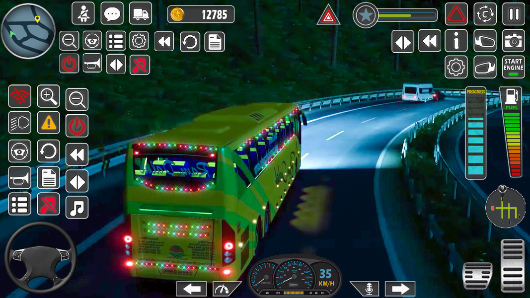Bus Driver Game City Coach Bus - Gameplay image of android game