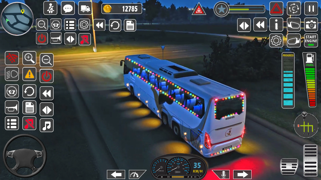 Bus Driver Game City Coach Bus - Gameplay image of android game
