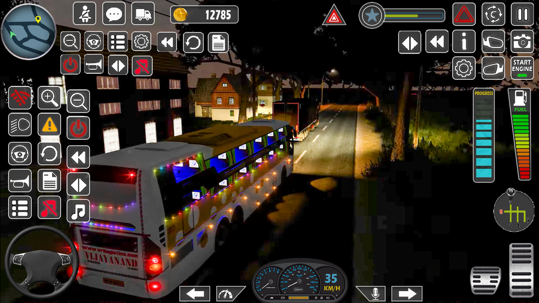 Bus Driver Game City Coach Bus - Gameplay image of android game