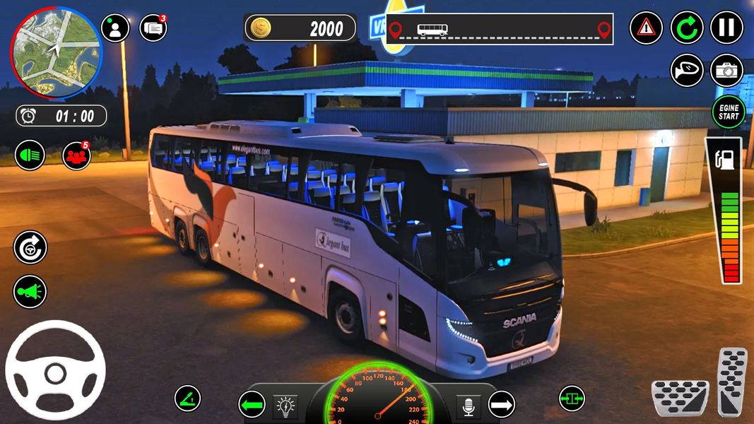 City Bus Games Simulator 3D - Gameplay image of android game