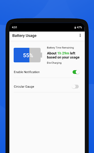 Battery Usage - Monitor Batter - Image screenshot of android app