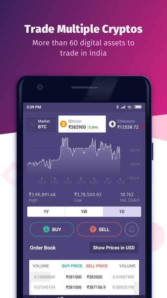 BNS: Crypto Trading Exchange - Image screenshot of android app