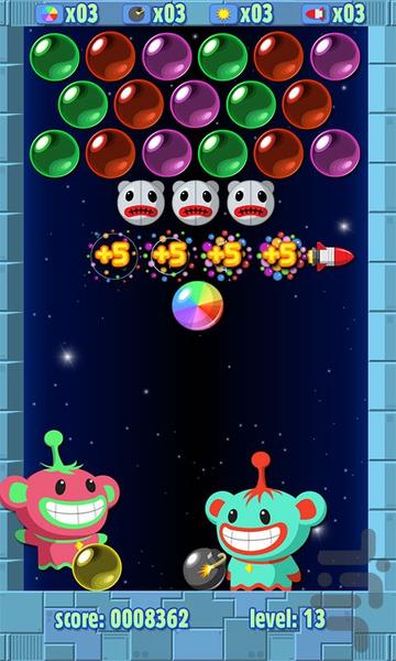 5 in 1 Bubble Games - عکس بازی موبایلی اندروید
