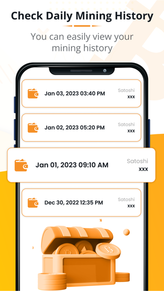 Bitcoin Miner - BTC Mining App - Image screenshot of android app