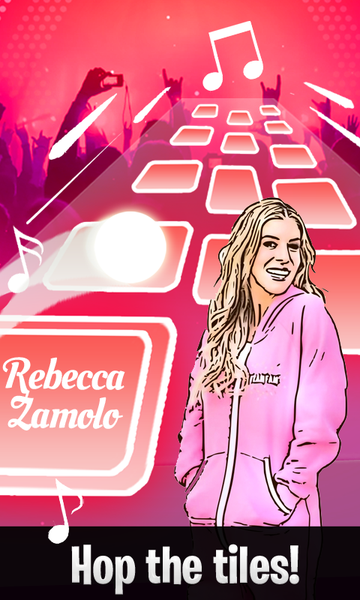 Rebecca Zamolo Game Tiles - عکس بازی موبایلی اندروید