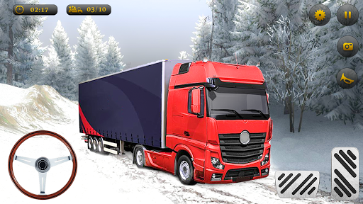 Cargo Truck parking 3d Game: Truck Simulator Games - عکس بازی موبایلی اندروید