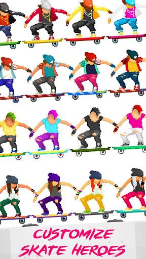 Halfpipe Hero - Best Skateboarding Game - عکس بازی موبایلی اندروید