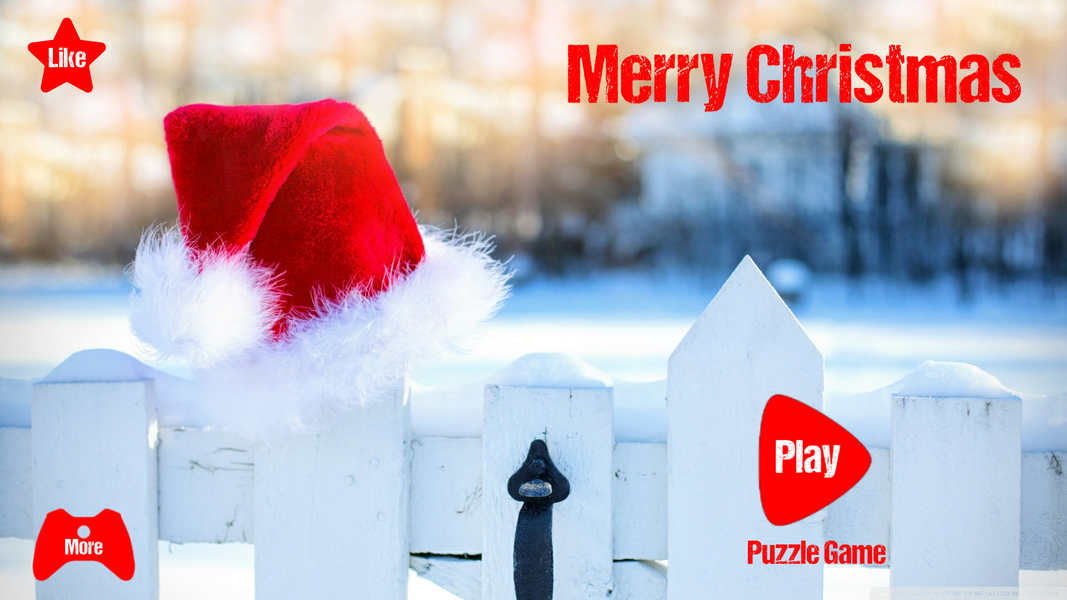 Xmas : Puzzle Game 🧩 🎄🎅🔔⛪✝ - Gameplay image of android game