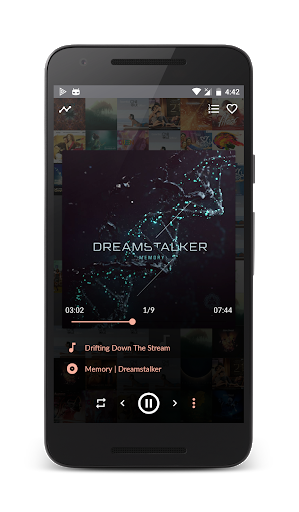 Impulse - Music Player - عکس برنامه موبایلی اندروید