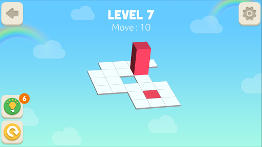 Bloxorz: Roll the Block - Gameplay image of android game