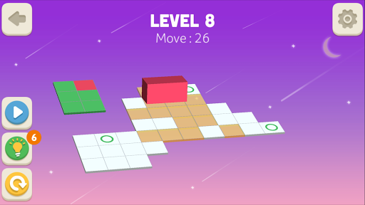 Bloxorz: Roll the Block - Gameplay image of android game