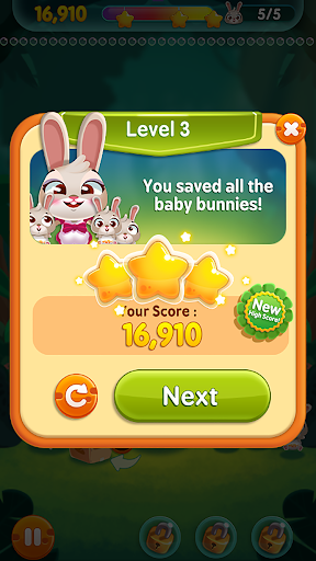 Bunny Pop - Gameplay image of android game