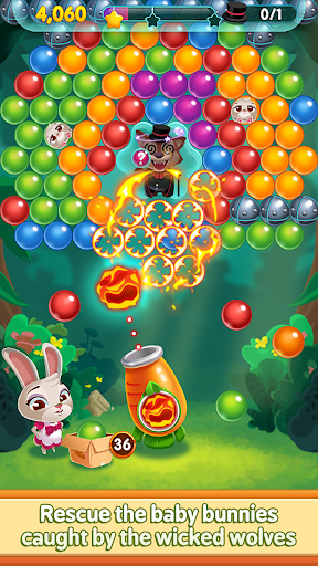 Bunny Pop - Gameplay image of android game