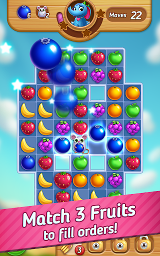 Fruits Mania : Elly’s travel - Gameplay image of android game
