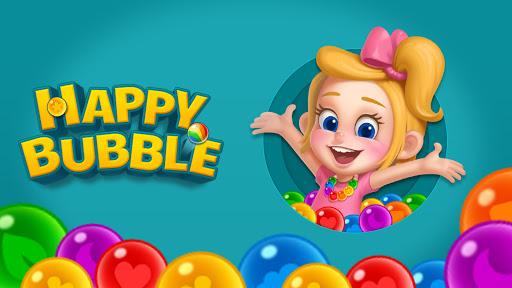 Happy Bubble: Shoot n Pop - Gameplay image of android game