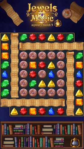Jewels Magic: Mystery Match۳ - عکس بازی موبایلی اندروید
