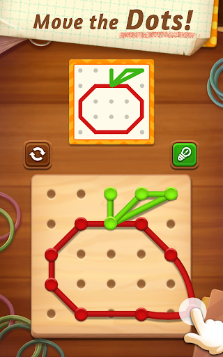 Line Puzzle: Color String Art - Gameplay image of android game