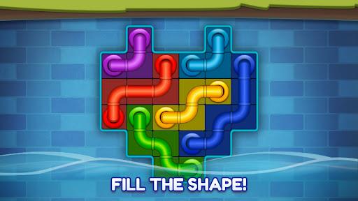 Line Puzzle: Pipe Art - Gameplay image of android game
