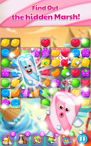 Lollipop & Marshmallow Match3 - Gameplay image of android game