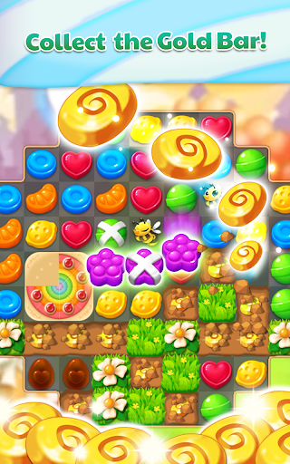 Lollipop & Marshmallow Match3 - Gameplay image of android game