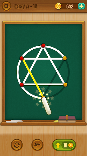 One Line - طراحی یک خطی - Gameplay image of android game