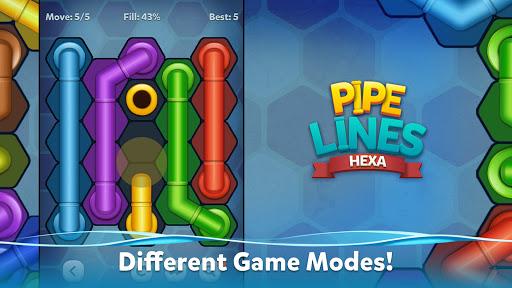 Connect Pipe! Color Line Game - عکس بازی موبایلی اندروید