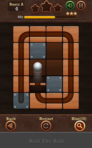 Roll the Ball®: slide puzzle 2 - Gameplay image of android game