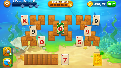 Solitaire Paradise: Tripeaks - عکس بازی موبایلی اندروید