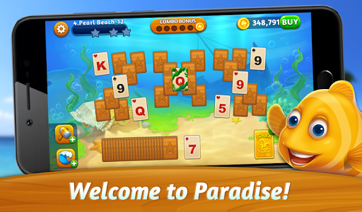 Solitaire Paradise: Tripeaks - عکس بازی موبایلی اندروید