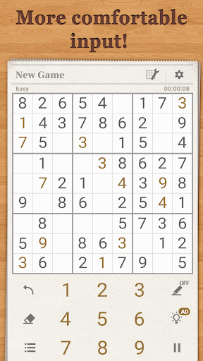Sudoku : Newspaper - Gameplay image of android game