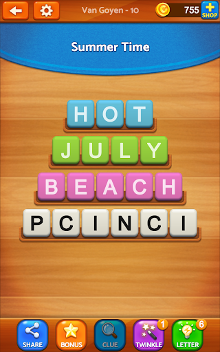 Word Jumble Champion - Gameplay image of android game