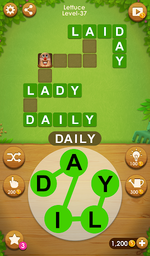 Word Farm Cross - Gameplay image of android game