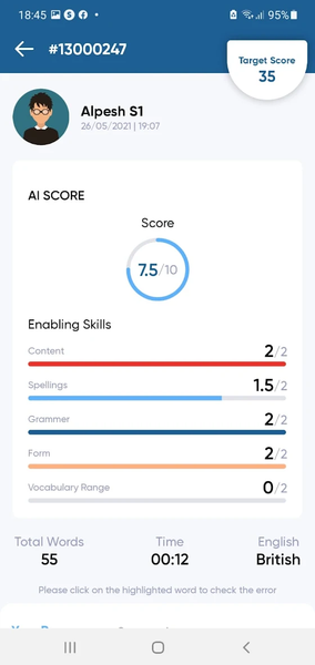 PTE Exam Practice - AlfaPTE - عکس برنامه موبایلی اندروید