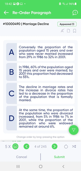 PTE Exam Practice - AlfaPTE - عکس برنامه موبایلی اندروید
