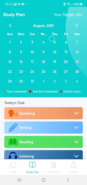 PTE Exam Practice - AlfaPTE - عکس برنامه موبایلی اندروید