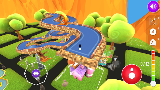 Mega Mini Golf - Gameplay image of android game